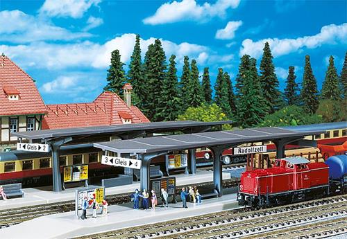 Faller Covered Platform Hobby Building Kit II N Gauge 232535
