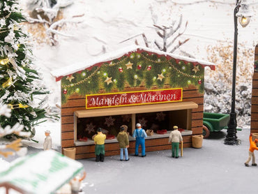 Faller FA272020 Christmas Market Stalls (2) Kit N Gauge