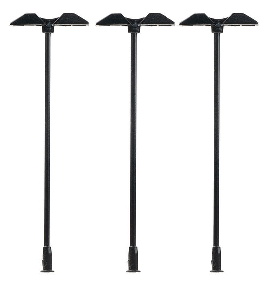 Faller LED Trapezoidal Light 2 Head Warm White 60mm (3) FA272132 N Gauge