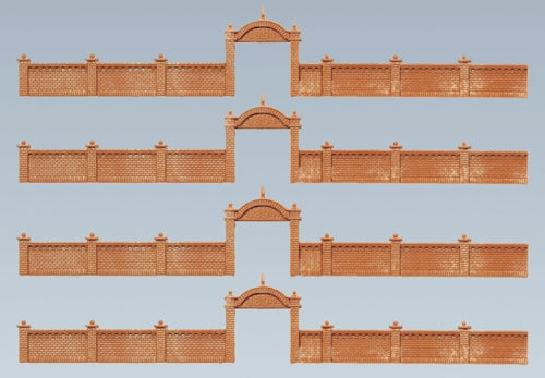 Faller Factory Wall Building Kit 684mm III N Gauge 272405