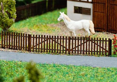 Faller Wooden Picket Fencing Building Kit I N Gauge 272410