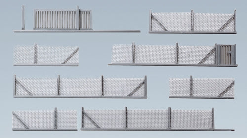 Faller Metal Industrial Fencing Building Kit 370mm III N Gauge 272420