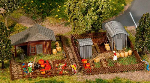 Faller Allotment Garden Set (2) III N Gauge 272552