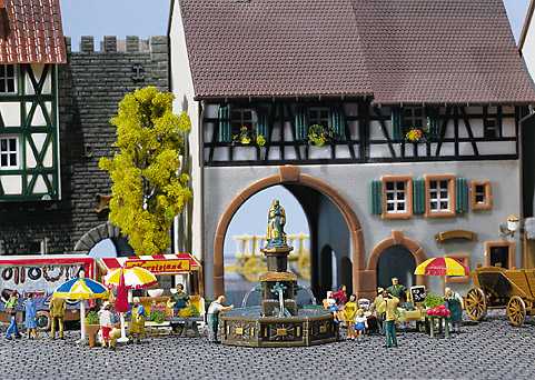 Faller Fountain Building Kit I N Gauge 272574