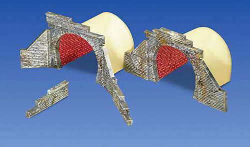 Faller Double Track Brick Tunnel Portals (2) I N Gauge 272579