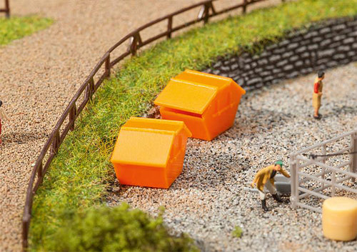 Faller Dump Bins (2) Building Kit III N Gauge 272902