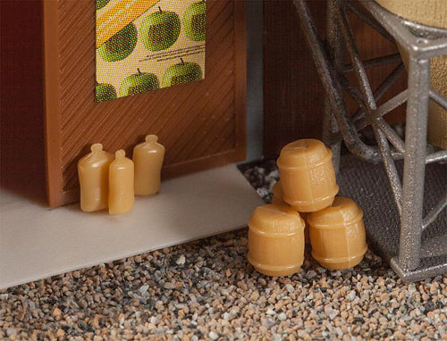 Faller Barrels (20) & Sacks (36) Building Kit I N Gauge 272907