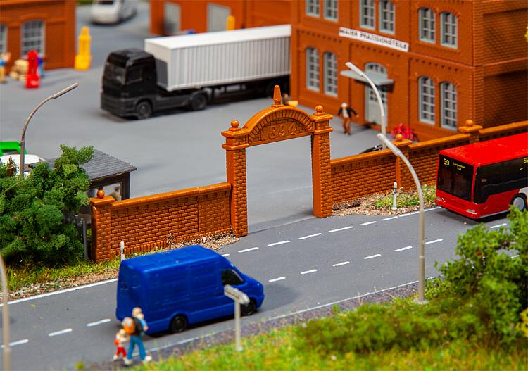 Faller Factory Walling Kit I FA272917 N Gauge