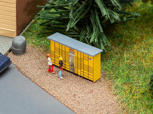 Faller DHL Parcel Collection Lockers (2) VI N Gauge FA272921