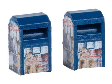 Faller FA272927 Clothes Recycling Containers (2) Kit V N Gauge