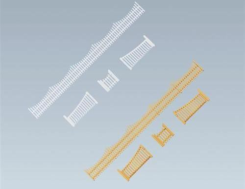 Faller Garden Fencing Building Kit I Z Gauge 282840