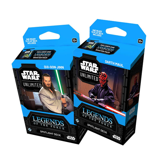 Star Wars: Unlimited Spotlight Deck - Darth Maul & QuiGonJinn - Assorted