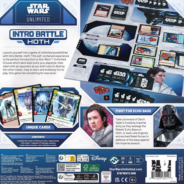 Star Wars: Unlimited - Intro Battle: Hoth Learn to Play Starter Set