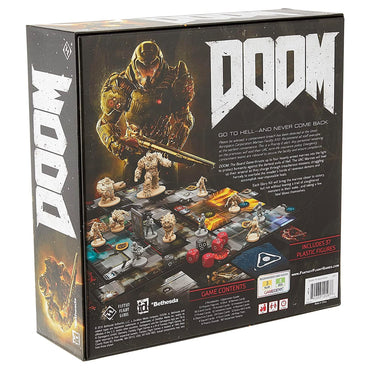 DOOM: The Board Game - 2-5 Players Age 14+ Fantasy Flight Games
