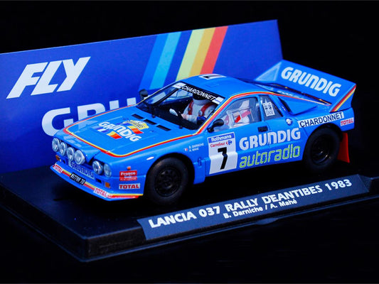 Fly Car Model Lancia 037 Rally D'Antibes 1983 Darniche/Mahe A2041 1:32