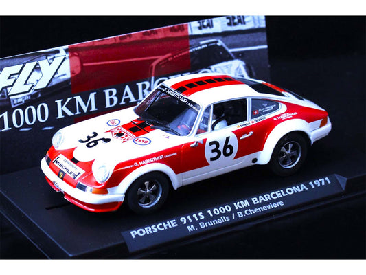 Fly Car Model Porsche 911 Barcelona 1000k 1971 1:32 FLYA2046