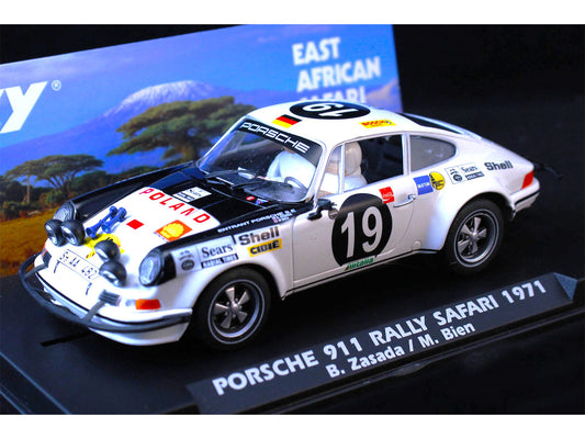 Fly Car Model Porsche 911S Rally Safari 1971 Zasada/Bien 1:32 FLYA2053