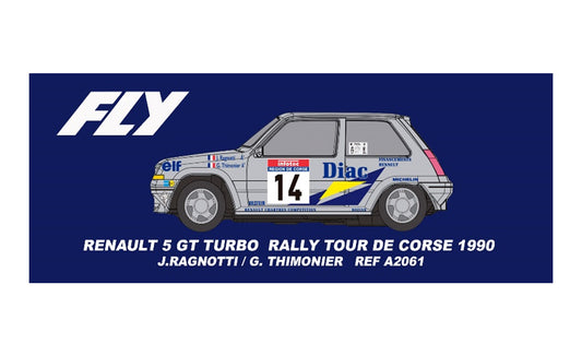 Fly Car Model R5 GT Turbo Tour de Course 1990 Winkelhock SW FLYA2061 1:32