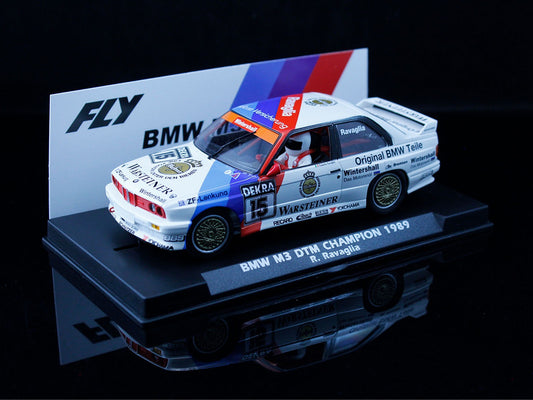 Fly Car Model M3 DTM Champion 1989 IL FLYA2099 1:32 Slot Car
