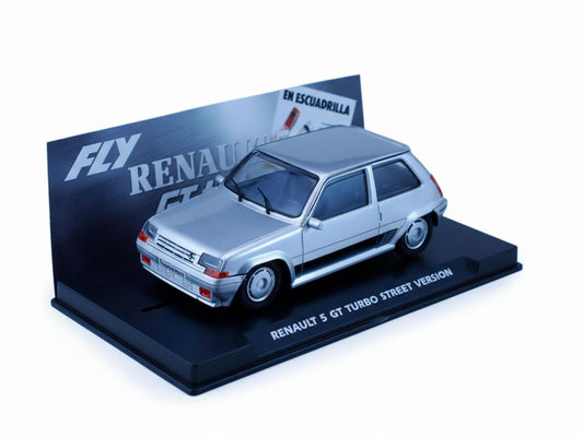 Fly Car Model R5 GT Turbo Plata FLYA2115 1:32 Slot Car