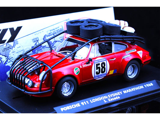 Fly Car Model Porsche 911 1968 London-Sydney Marathon S.Zasada FLYE2054 1:32