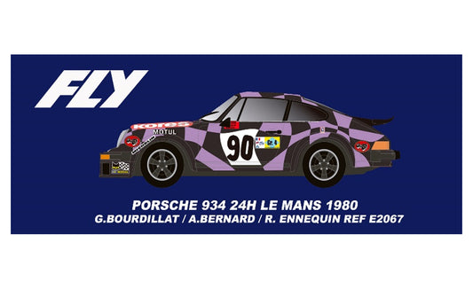 Fly Car Model P934 24hr Le Mans 1980 Bourdillat/Bernard SW FLYE2067 1:32