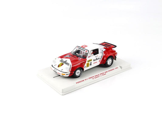 Fly Car Model Porsche 911 Rally Race San Vincente 1991 Zanini/Autel 1:32 E2076