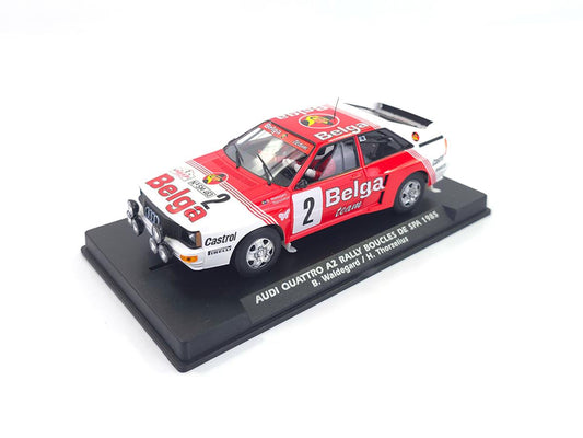 Fly Car Model A2 Rally Boucles de Spa 1985 Waldegard/Thorzelius SW FLYE2089 1:32