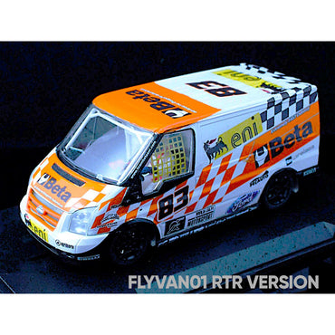 Fly Car Ford Transit 2011 1:32 Slot Car White Kit