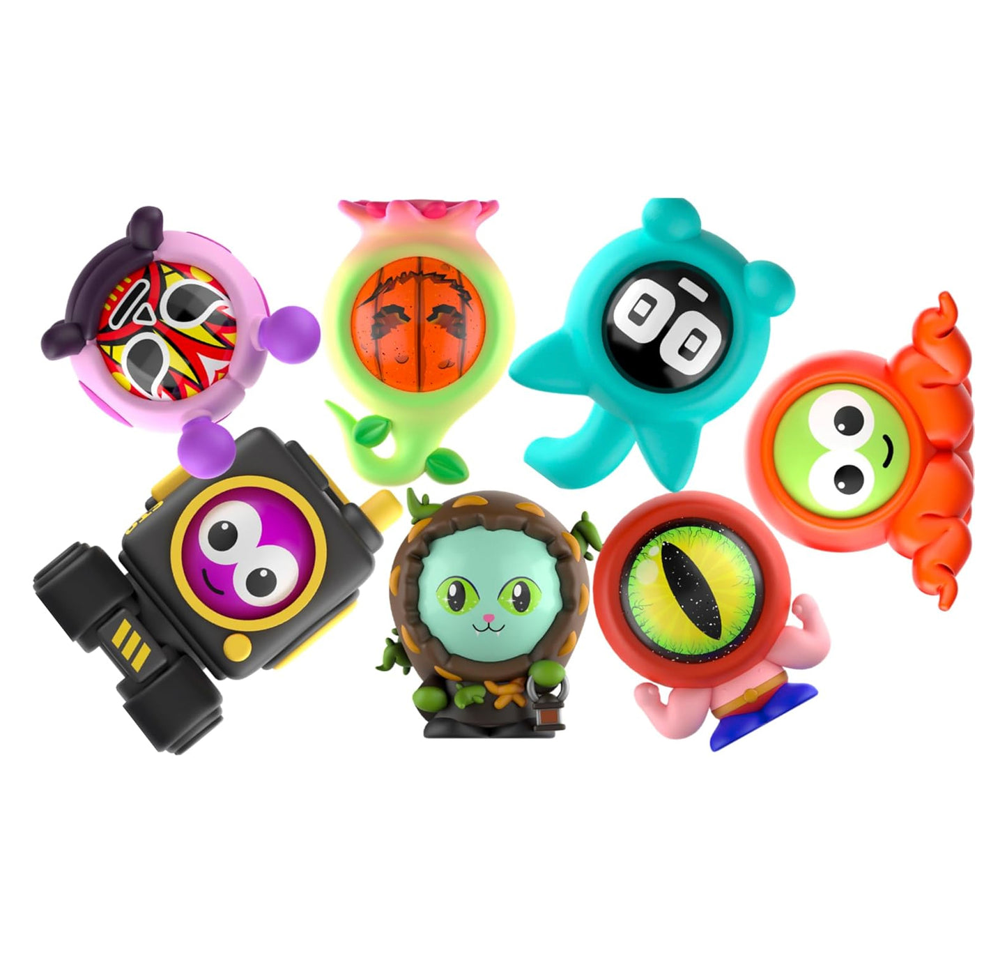 Freak Marbles 3x in Mesh Bag - 24 to Collect, Swap & Play!