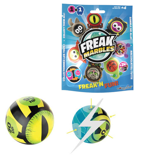 Freak Marbles Blind Pack - 24 to Collect, Swap & Play!