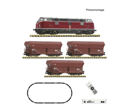 Fleischmann DB BR221 Diesel Freight Train Set IV (DCC-Fitted) FM5170003 N Gauge