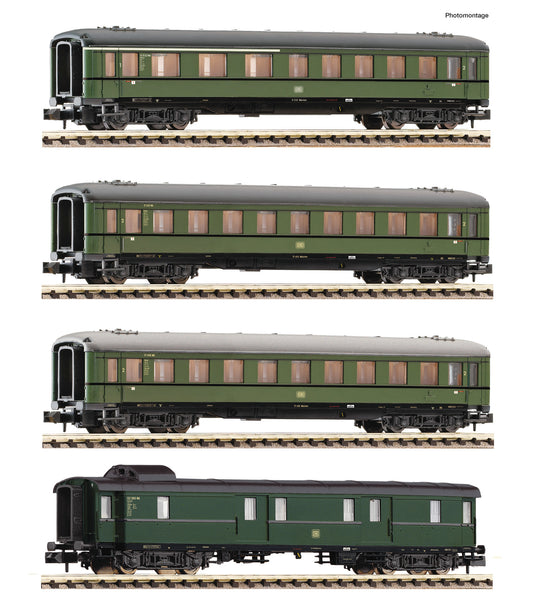 Fleischmann DB Express Coach Set (4) IV FM6260004 N Gauge