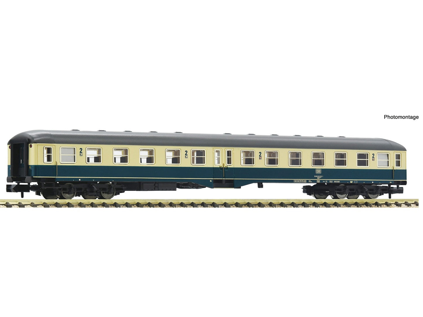 Fleischmann DB Bymb421 2nd Class Centre Entry Coach IV FM6260051 N Gauge