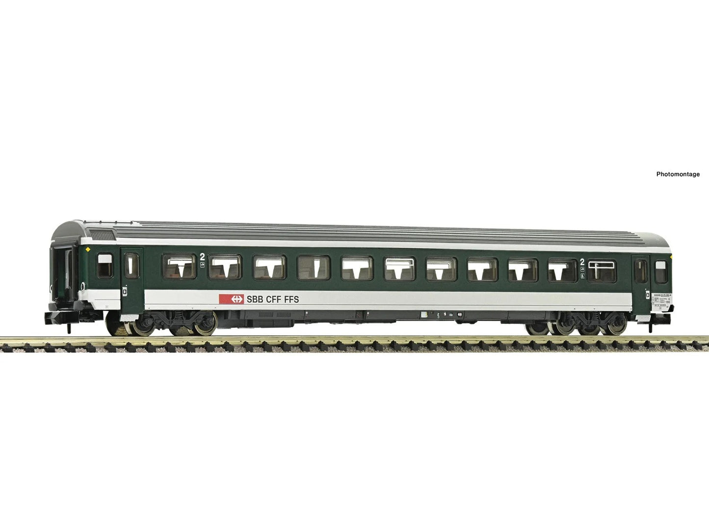 Fleischmann SBB B 2nd Class Coach V FM6260057 N Gauge