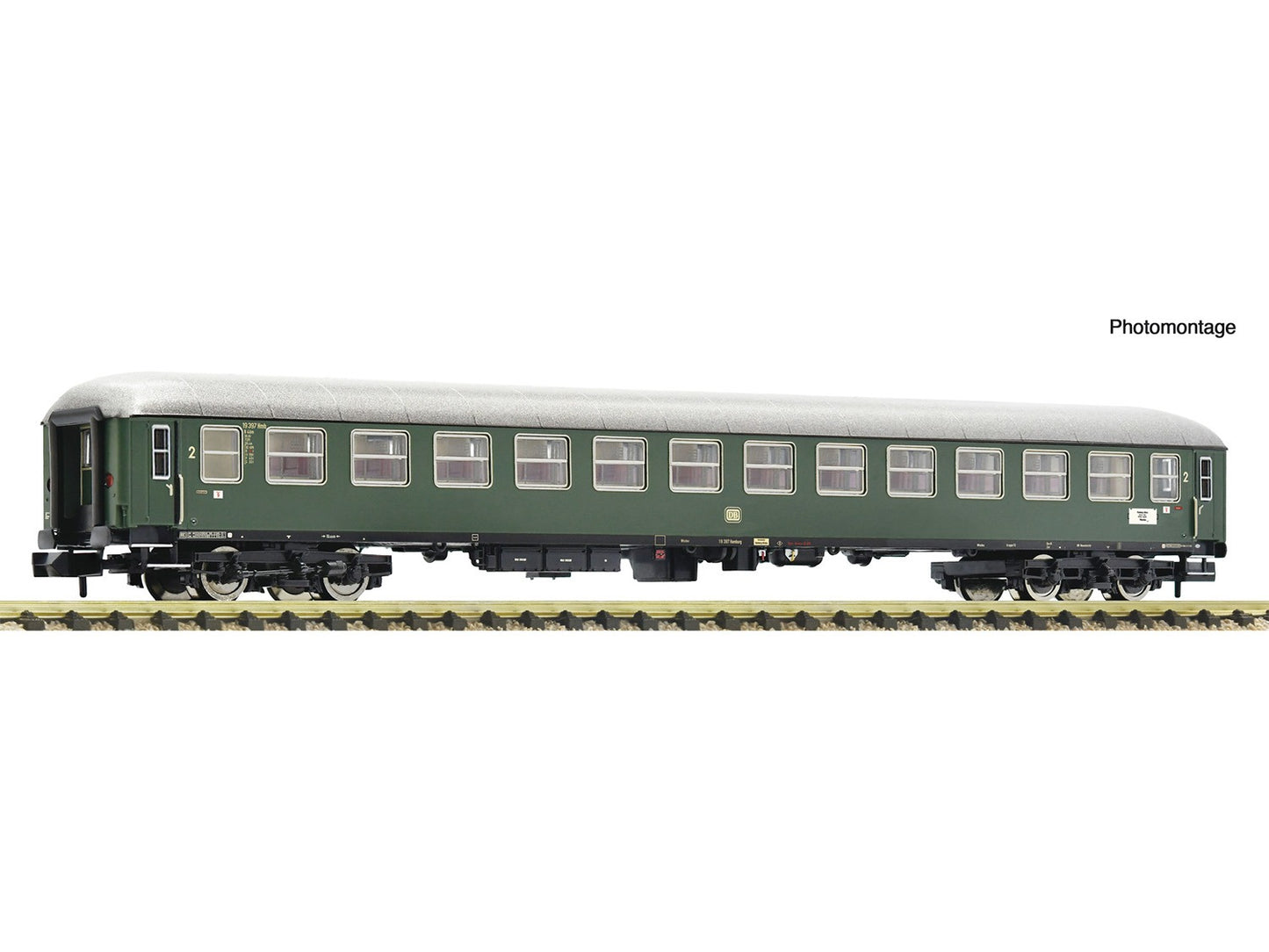 Fleischmann DB B4um 2nd Class Express Coach III FM6260070 N Gauge