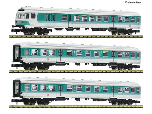 Fleischmann DB ABn417.0/Bn447/BDnrzf463 Commuter Coach Set 1 (3) V FM6260090
