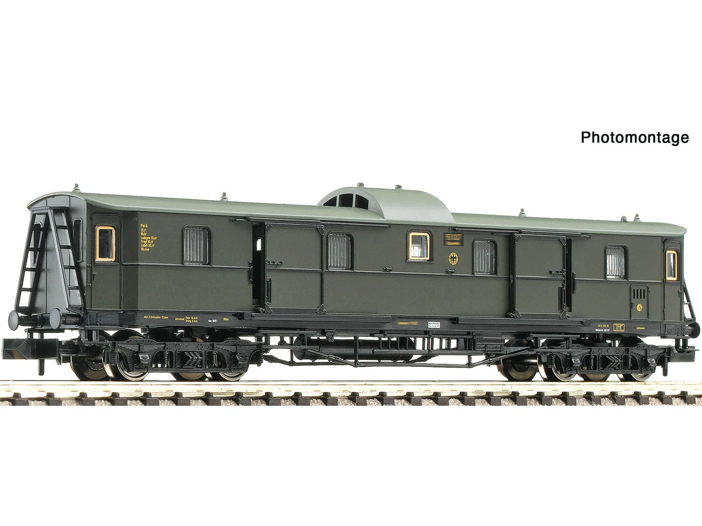Fleischmann DRG Pw4U pr04 Baggage Coach II N Gauge FM6260103