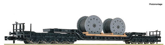 Fleischmann DB Uai Low Sided Wagon w/Cable Drum Load IV N Gauge FM6660031