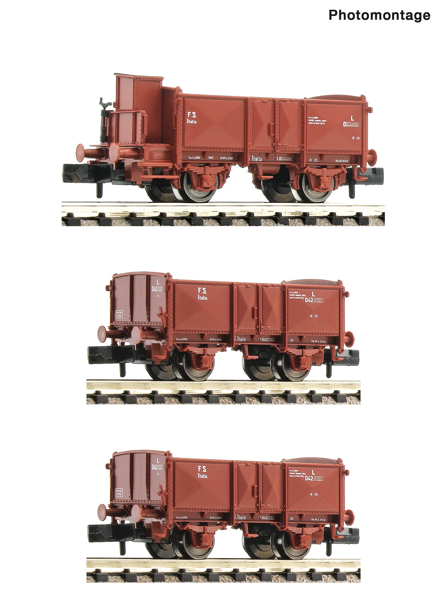 Fleischmann FS L Open Wagon Set (3) II N Gauge FM6660034