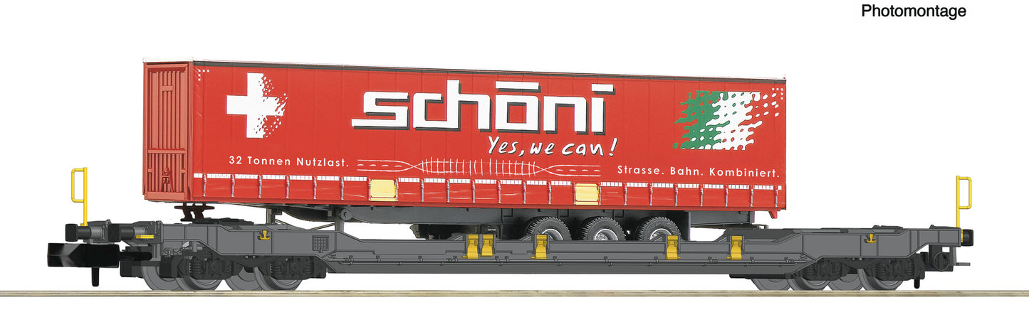 Fleischmann Hupac Sdgnss T5 Pocket Wagon Schoni Trailer Load VI N Gauge FM6660038