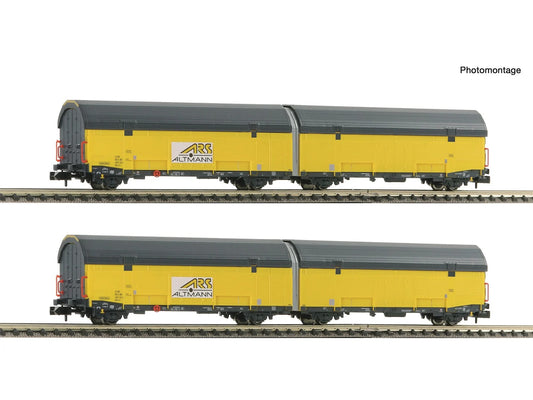 Fleischmann ARS Altmann Hccrrs Car Transporter Set (2) VI FM6660112 N Gauge