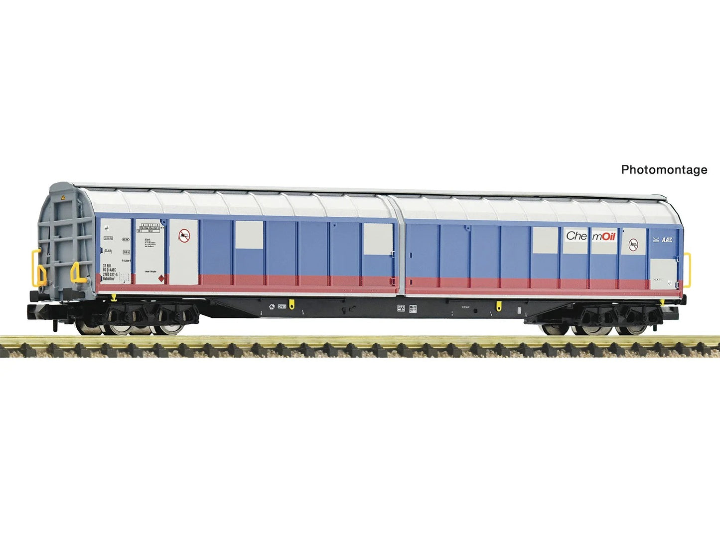 Fleischmann AAE Habbillns High Capacity Sliding Wall Wagon VI FM6660114 N Gauge