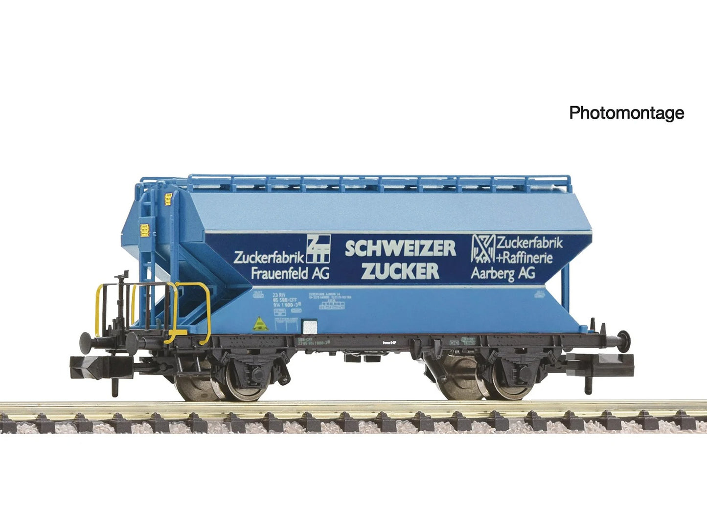 Fleischmann SBB Tgpps Grain Silo Wagon IV FM6660123 N Gauge