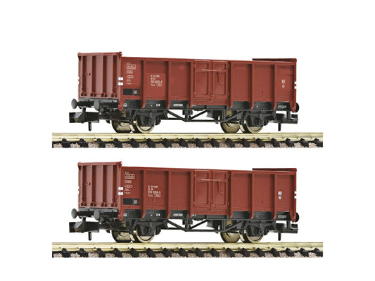 Fleischmann DR Es Open Wagon Set (2) IV N Gauge FM6660138