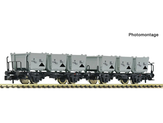 Fleischmann SBB BTs50 Open Container Carrying Wagon III N Gauge FM6660154
