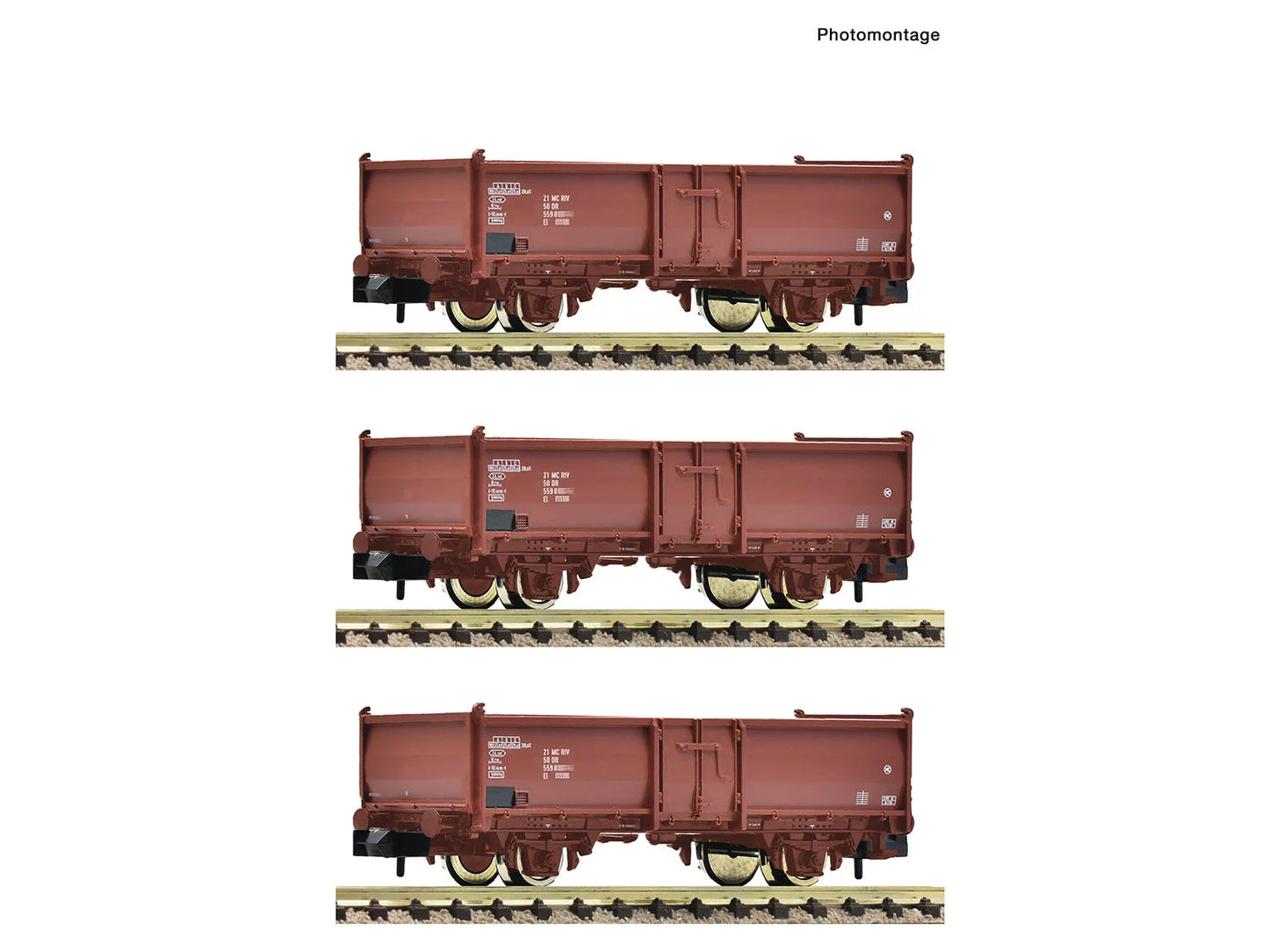 Fleischmann DR El Open Wagon Set (3) IV N Gauge FM6660158