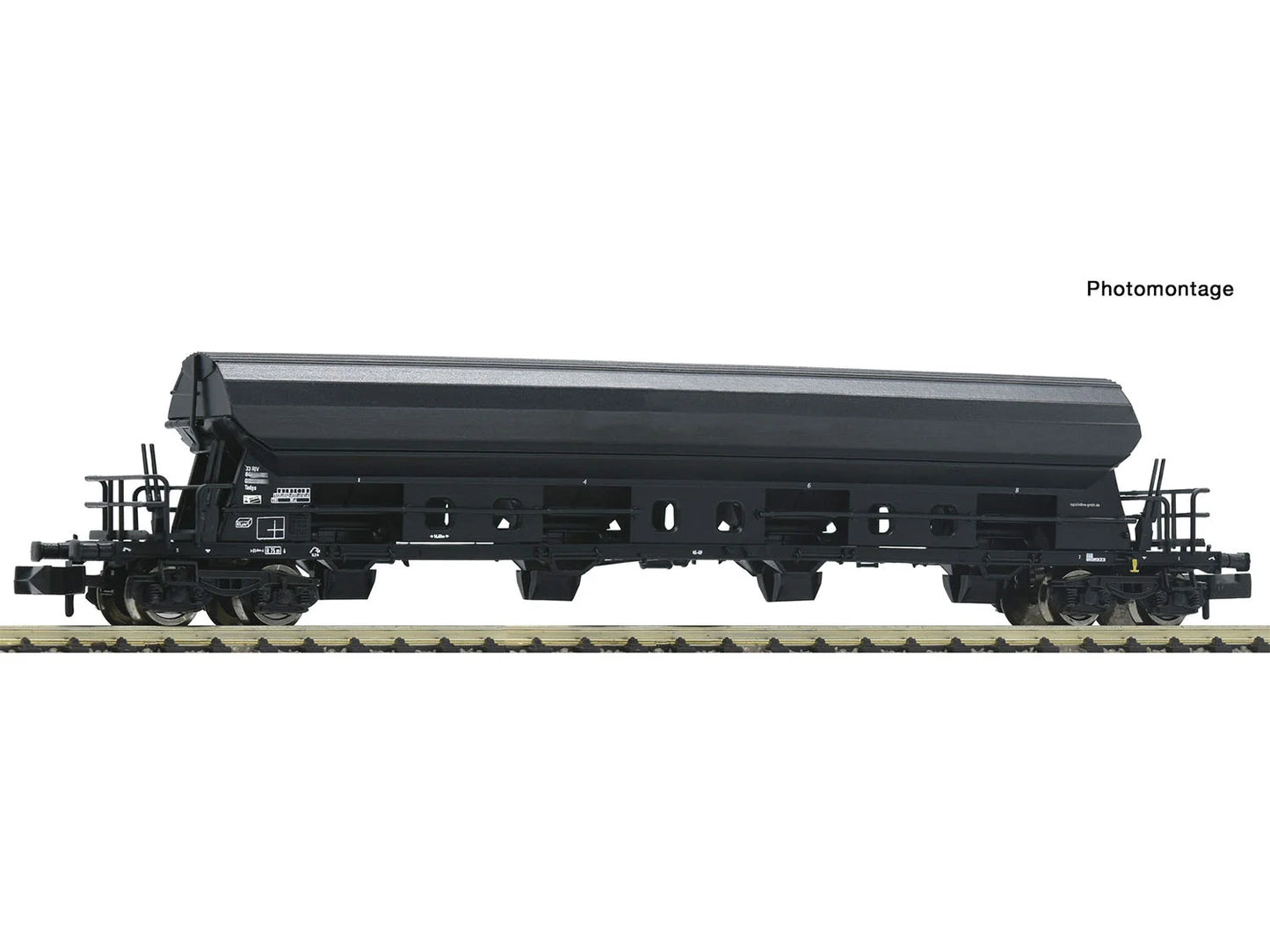 Fleischmann PO (ex-Grawaco) Tadgs Swivel Roof Wagon VI N Gauge FM6660169