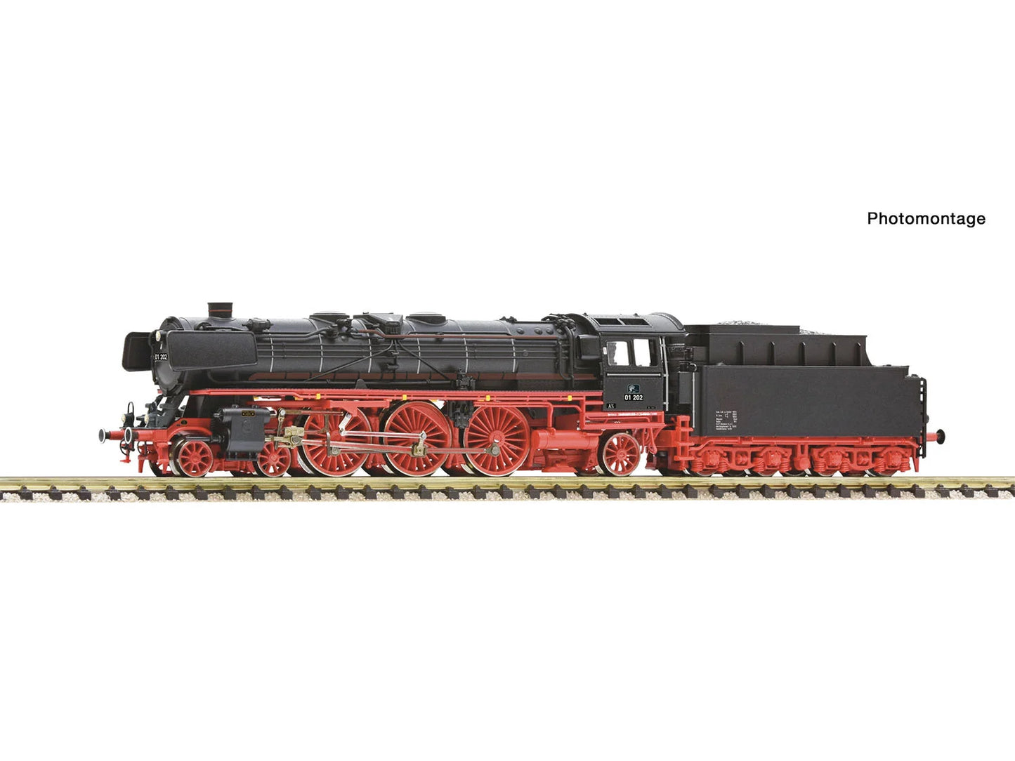 Fleischmann PO BR01 202 Steam Locomotive V (DCC-Sound) FM714574 N Gauge