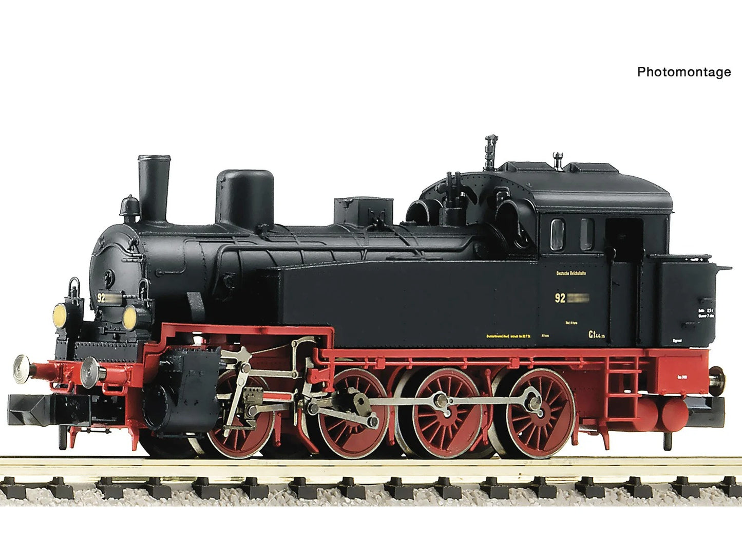 Fleischmann DRG BR92.5-10 Steam Locomotive II (DCC-Sound) FM7170014 N Gauge